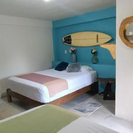 Mar De Fondo Bed & Breakfast Puerto Escondido  Exterior photo
